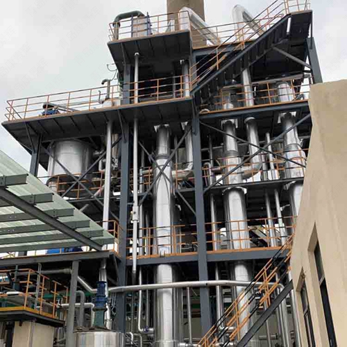 三效降膜濃縮蒸發(fā)器 三效降膜濃縮蒸發(fā)器